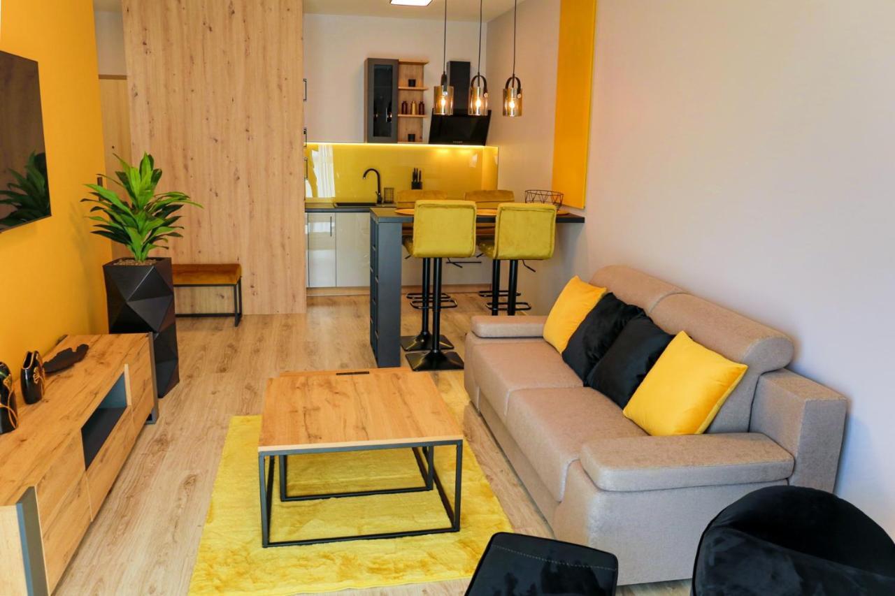 Apartament Elegance Yellow W Let'S Sea Basen&Spa Gąski Buitenkant foto